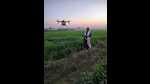 Neetu Singh operates the drone n Mehandi Ganj area recently (HT Photo) Neetu Singh operates the drone n Mehandi Ganj area recently (HT Photo)