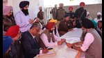 Punjab cabinet minister Hardeep Singh Mundian meeting people at Dheri village in Ludhiana on Saturday. (HT PHOTO) Punjab cabinet minister Hardeep Singh Mundian meeting people at Dheri village in Ludhiana on Saturday. (HT PHOTO)