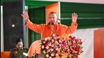 Talking of the emergence of Noida and Greater Noida as a major hub of electronics products manufacturing, Adityanath said the integration of technology and artificial intelligence in governance has helped eliminate corruption and improve transparency. (Sunil Ghosh/HT Photo) Talking of the emergence of Noida and Greater Noida as a major hub of electronics products manufacturing, Adityanath said the integration of technology and artificial intelligence in governance has helped eliminate corruption and improve transparency. (Sunil Ghosh/HT Photo)