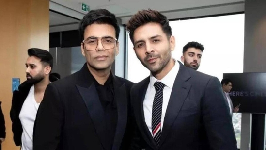 Kartik Aaryan and Karan Johar share a glimpse of their IIFA 2025 hosting rehearsal. Kartik Aaryan and Karan Johar share a glimpse of their IIFA 2025 hosting rehearsal.