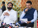 CM Devendra Fadnavis and his deputy Eknath Shinde have been locked in a cold war over the appointment of MSRTC head.(ANI) CM Devendra Fadnavis and his deputy Eknath Shinde have been locked in a cold war over the appointment of MSRTC head.(ANI)
