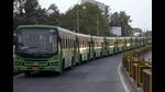 As per the information shared by the PMPML, all 1,880 buses in its fleet will soon be equipped with the ‘next stop announcement system’. (HT FILE) As per the information shared by the PMPML, all 1,880 buses in its fleet will soon be equipped with the ‘next stop announcement system’. (HT FILE)