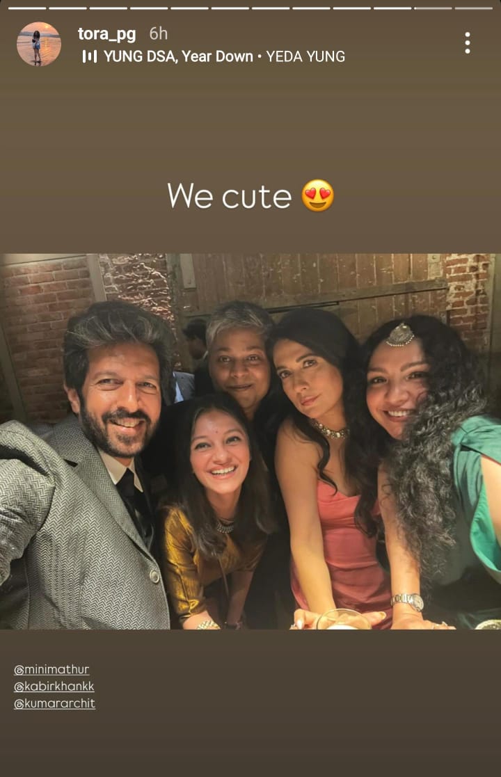 Kabir Khan and Mini Mathur also attended the wedding reception. Kabir Khan and Mini Mathur also attended the wedding reception.