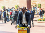 K Appala Naidu said he was encouraged by many women in his life and politics (File/ANI) K Appala Naidu said he was encouraged by many women in his life and politics (File/ANI)