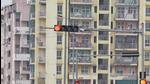 GMDA has installed smart traffic signals at Basai Chowk T-point for traffic management. (Parveen Kumar/HT Photo) GMDA has installed smart traffic signals at Basai Chowk T-point for traffic management. (Parveen Kumar/HT Photo)