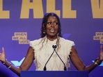 Former First Lady Michelle Obama launches her new podcast 'In my opinion' on 12, March with brother Craig(AFP/representative ) Former First Lady Michelle Obama launches her new podcast 'In my opinion' on 12, March with brother Craig(AFP/representative )