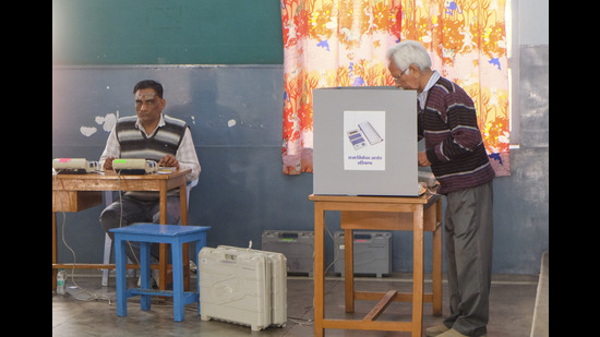 The instruction was included in a document titled “opening remarks of CEC (chief election commissioner) (at) the CEOs conference March 4.” (PTI) The instruction was included in a document titled “opening remarks of CEC (chief election commissioner) (at) the CEOs conference March 4.” (PTI)