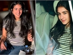 Radhika Merchant embraced a less-is-more aesthetic with a striped top and denim combo.(Photo by Yogen Shah/@yogenshah_s) Radhika Merchant embraced a less-is-more aesthetic with a striped top and denim combo.(Photo by Yogen Shah/@yogenshah_s)