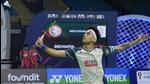 India’s Lakshya Sen defeated world No.2 Jonatan Christie of Indonesia 21-13, 21-10 to enter the All England Open quarter-final. (PTI) India’s Lakshya Sen defeated world No.2 Jonatan Christie of Indonesia 21-13, 21-10 to enter the All England Open quarter-final. (PTI)