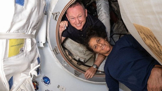 Sunita Williams and Butch Wilmore have been on the International Space Station since June last year.(AFP) Sunita Williams and Butch Wilmore have been on the International Space Station since June last year.(AFP)