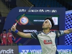 Lakshya Sen falls to Li Shi Feng in All England quarterfinals(PTI) Lakshya Sen falls to Li Shi Feng in All England quarterfinals(PTI)