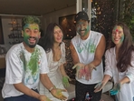 Vicky Kaushal and Katrina Kaif celebrated Holi at their Mumbai residence. Vicky Kaushal and Katrina Kaif celebrated Holi at their Mumbai residence.