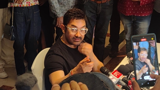 Aamir Khan meets the press ahead of his 60th birthday. Aamir Khan meets the press ahead of his 60th birthday.