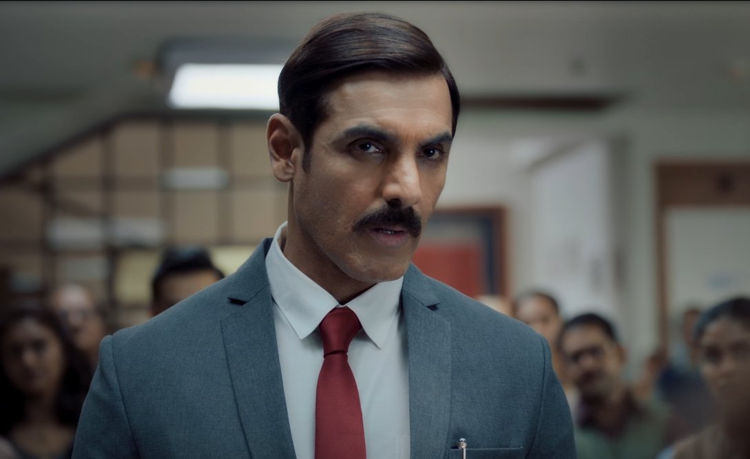 A scene from The Diplomat featuring John Abraham. A scene from The Diplomat featuring John Abraham.