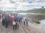 The deceased were identified as Gautam Kamle, Rajdilip Achme, and Akash Vittal Gode, all belonging to the Gurukul Chikhali area in Pune.(HT_PRINT) The deceased were identified as Gautam Kamle, Rajdilip Achme, and Akash Vittal Gode, all belonging to the Gurukul Chikhali area in Pune.(HT_PRINT)