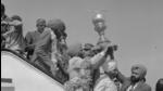 India’s 1975 World Cup-winning hockey team on their arrival at the Delhi airport. (Virendra Prabhakar/HT Archives) India’s 1975 World Cup-winning hockey team on their arrival at the Delhi airport. (Virendra Prabhakar/HT Archives)
