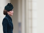 Britain's Catherine, Princess of Wales reacts as she attends St Patrick's Day Parade at Wellington Barracks, central London, on March 17, 2025. (Photo by Adrian DENNIS / AFP)(AFP) Britain's Catherine, Princess of Wales reacts as she attends St Patrick's Day Parade at Wellington Barracks, central London, on March 17, 2025. (Photo by Adrian DENNIS / AFP)(AFP)