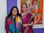 Amrita Kochhar and Maya Burman Amrita Kochhar and Maya Burman