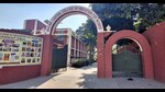 Out of 15 sanctioned teaching positions, six remain vacant, leaving only eight regular faculty members to handle the workload. (Manish/HT) Out of 15 sanctioned teaching positions, six remain vacant, leaving only eight regular faculty members to handle the workload. (Manish/HT)
