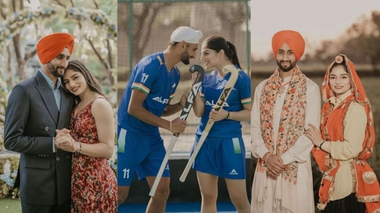 Mandeep from Punjab and Udita from Haryana, are both integral players of the Indian hockey men's and women's teams respectively. Mandeep from Punjab and Udita from Haryana, are both integral players of the Indian hockey men's and women's teams respectively.