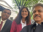 Anand Mahindra shared a photo from 2023 featuing Sunita Williams and Mukesh Ambani. (X/@anandmahindra) Anand Mahindra shared a photo from 2023 featuing Sunita Williams and Mukesh Ambani. (X/@anandmahindra)