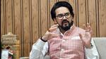 BJP MP Anurag Thakur during the interview with Hindustan Times at his residence in New Delhi (Hindustan Times/Sanjeev Verma) BJP MP Anurag Thakur during the interview with Hindustan Times at his residence in New Delhi (Hindustan Times/Sanjeev Verma)