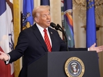 US President Donald Trump (AP) US President Donald Trump (AP)