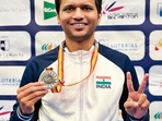 Para Shuttler Sukant Kadam is competing in the men's SL4 category at the ongoing Khelo India Para Games in Delhi.(Photo: Instagram/Sukant9993) Para Shuttler Sukant Kadam is competing in the men's SL4 category at the ongoing Khelo India Para Games in Delhi.(Photo: Instagram/Sukant9993)