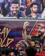 Supporters gather to catch a glimpse of RCB players as a bus carrying them enters the Eden Gardens on the eve of IPL 2025. (AFP) Supporters gather to catch a glimpse of RCB players as a bus carrying them enters the Eden Gardens on the eve of IPL 2025. (AFP)