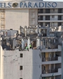 Workers demolishing parts of the Chintels Paradiso condominium at Sector109 near Dwarka Expressway in Gurugram onThursday. (PARVEEN KUMAR/HT) Workers demolishing parts of the Chintels Paradiso condominium at Sector109 near Dwarka Expressway in Gurugram onThursday. (PARVEEN KUMAR/HT)
