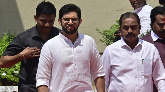 Aditya Thackeray is facing serious allegations in the Disha Salian death case. (Anshuman Poyrekar/ Hindustan Times)