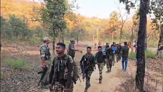 Security forces killed at least 30 Maoists in two encounters in Chhattisgarh on Thursday. (PTI) Security forces killed at least 30 Maoists in two encounters in Chhattisgarh on Thursday. (PTI)