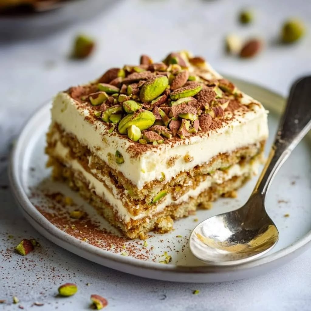 Pistachios have become everyone's favourite nut to use in desserts (instagram) Pistachios have become everyone's favourite nut to use in desserts (instagram)