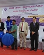 During their visit, the Supreme Court judges distributed relief materials to the internally displaced persons. During their visit, the Supreme Court judges distributed relief materials to the internally displaced persons.