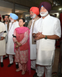 Leader of opposition Partap Singh Bajwa along with other congress MLAs staged a walkout during governor’s address at the first day of Punjab budget session on Friday. (Ravi Kumar/Hindustan Times) Leader of opposition Partap Singh Bajwa along with other congress MLAs staged a walkout during governor’s address at the first day of Punjab budget session on Friday. (Ravi Kumar/Hindustan Times)