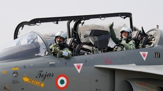 IAF Chief ACM A P Singh and Army Chief Gen Upendra Dwivedi in Tejas fighter.(File) IAF Chief ACM A P Singh and Army Chief Gen Upendra Dwivedi in Tejas fighter.(File)