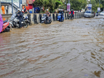The IMD said Bengaluru city recorded 3.6 mm of rainfall with thunderstorms from 8.30 am to 8.30 pm.(PTI) The IMD said Bengaluru city recorded 3.6 mm of rainfall with thunderstorms from 8.30 am to 8.30 pm.(PTI)