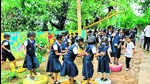 A play area for tribal children in Saphale that Anukruti has worked in A play area for tribal children in Saphale that Anukruti has worked in