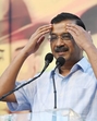 AAP national convener Arvind Kejriwal at the party headquarters in New Delhi on Sunday. (Arvind Yadav/ HT Photo) AAP national convener Arvind Kejriwal at the party headquarters in New Delhi on Sunday. (Arvind Yadav/ HT Photo)