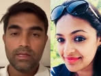 Divya Shashidar alleged that her husband lost his job in the US after arrest in San Francisco on charges of soliciting prostitution.(@shilpa_cn) Divya Shashidar alleged that her husband lost his job in the US after arrest in San Francisco on charges of soliciting prostitution.(@shilpa_cn)
