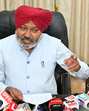 Finance minister Harpal Singh Cheema concluded the debate on the governor’s address in the absence of chief minister Bhagwant Mann. (HT) Finance minister Harpal Singh Cheema concluded the debate on the governor’s address in the absence of chief minister Bhagwant Mann. (HT)