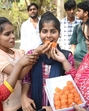 Students celebrating after the Bihar Board Class 12 examination results, at Mahant Hanuman Sharan College in Patna, on Tuesday. (Santosh Kumar/HT) Students celebrating after the Bihar Board Class 12 examination results, at Mahant Hanuman Sharan College in Patna, on Tuesday. (Santosh Kumar/HT)