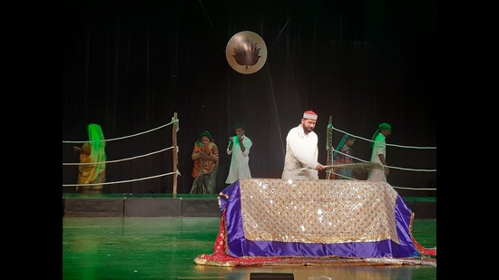 The play ‘Gwale Matwale’ showcased the syncretic practices of the Dhangar Gavli community. (Charumathi Supraja) The play ‘Gwale Matwale’ showcased the syncretic practices of the Dhangar Gavli community. (Charumathi Supraja)
