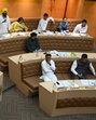 The BJP councillors and mayor Harpreet Kaur Babla supported the proposal, suggesting that roads could be reclaimed by MC once its financial condition improves. However, Opposition councillors opposed the move, accusing the Chandigarh administration of failing to provide adequate financial support. (Keshav Singh/HT) The BJP councillors and mayor Harpreet Kaur Babla supported the proposal, suggesting that roads could be reclaimed by MC once its financial condition improves. However, Opposition councillors opposed the move, accusing the Chandigarh administration of failing to provide adequate financial support. (Keshav Singh/HT)
