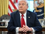 US President Trump announced the imposition of 25 per cent tariffs on all cars and light trucks not built on US soil.(AFP) US President Trump announced the imposition of 25 per cent tariffs on all cars and light trucks not built on US soil.(AFP)