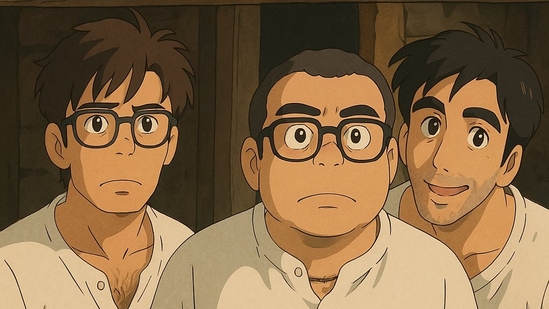 Shyam, Babu Rao and Raju get the Studio Ghibli treatment by OpenAI. Twitter has been flooded with beautiful AI-recreated images of people, their pets, their families, memes and even movie scenes in the iconic style of Japanese animation house, Studio Ghibli. Shyam, Babu Rao and Raju get the Studio Ghibli treatment by OpenAI. Twitter has been flooded with beautiful AI-recreated images of people, their pets, their families, memes and even movie scenes in the iconic style of Japanese animation house, Studio Ghibli.