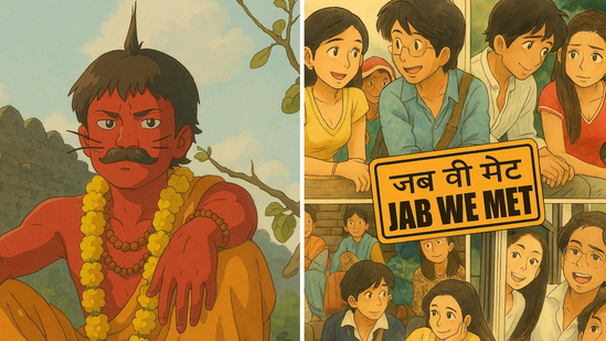 Bollywood meets anime Bollywood meets anime