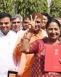 Delhi chief minister Rekha Gupta arrives at the Delhi legislative assembly to present the Budget 2025-26. (Arvind Yadav/HT) Delhi chief minister Rekha Gupta arrives at the Delhi legislative assembly to present the Budget 2025-26. (Arvind Yadav/HT)