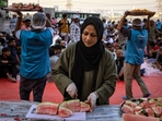 Since 2017, iftar parties have been relegated to the political background. The year 2025 saw only five parties organised by political leaders or parties.(Representative/ AFP) Since 2017, iftar parties have been relegated to the political background. The year 2025 saw only five parties organised by political leaders or parties.(Representative/ AFP)