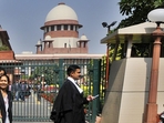SC on Friday quashed an FIR lodged by Gujarat Police against Congress MP Imran Pratapgarhi in 'provocative' song case(HT_PRINT) SC on Friday quashed an FIR lodged by Gujarat Police against Congress MP Imran Pratapgarhi in 'provocative' song case(HT_PRINT)
